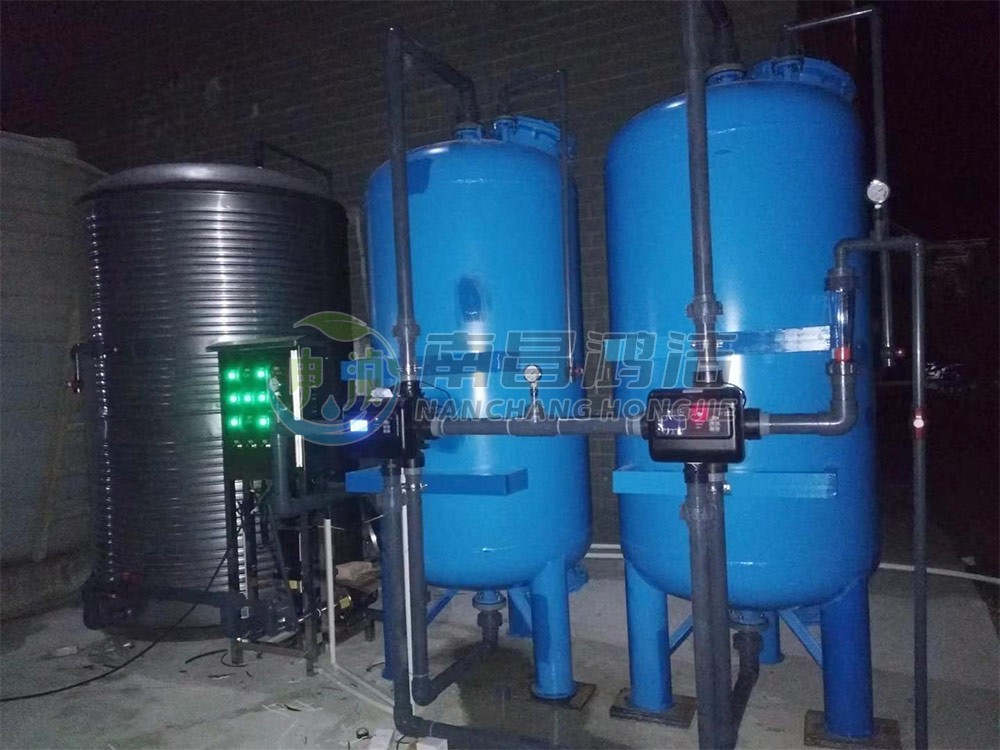 建華建材6.0噸除錳除鐵設備（bèi）