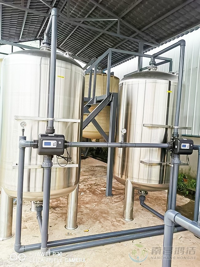 18噸（dūn）砂濾+炭濾設備