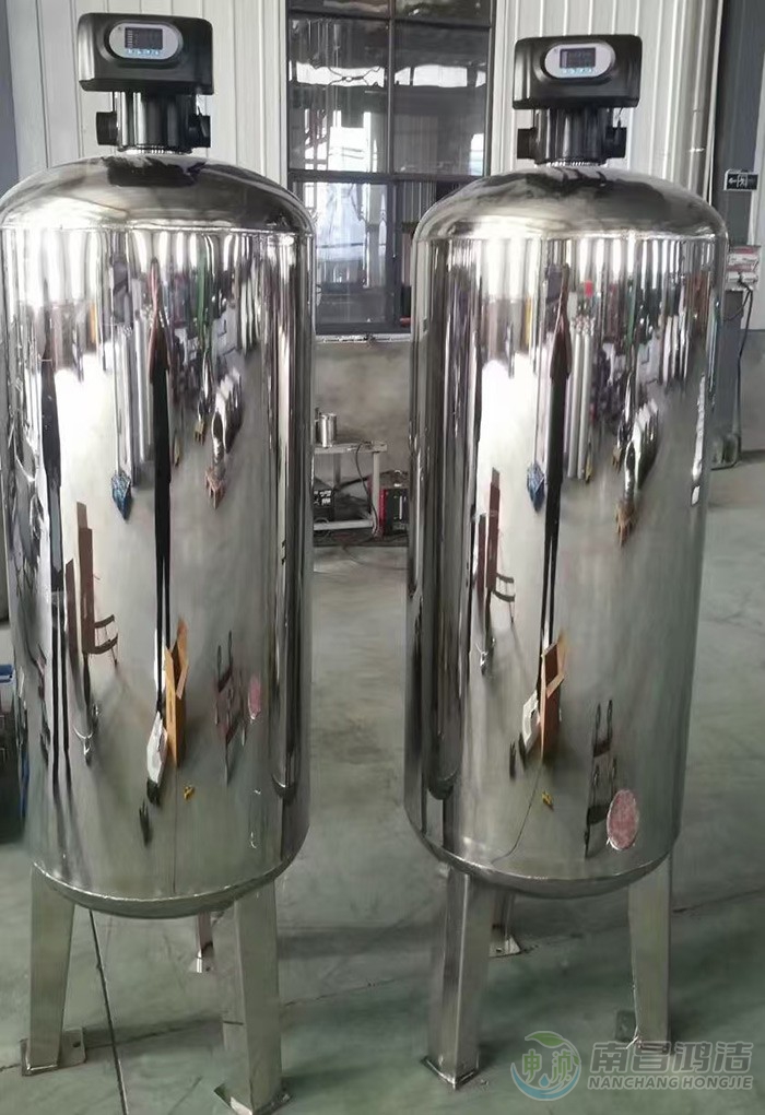 5.0T砂濾+炭濾設備