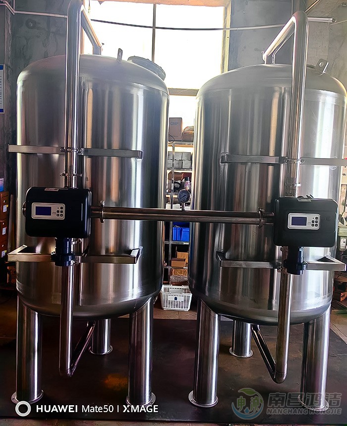 10T砂濾+炭（tàn）濾設（shè）備