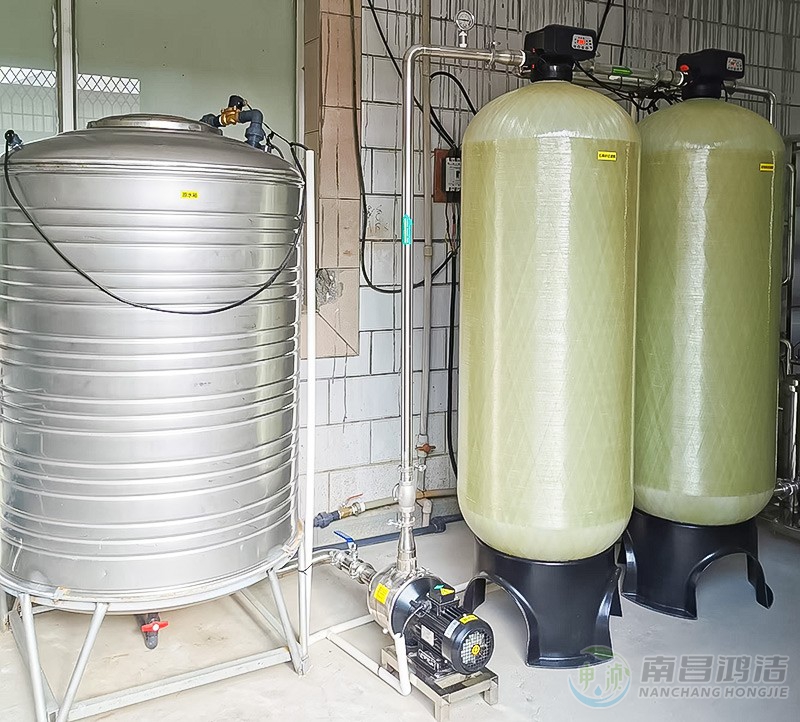 6噸砂濾+炭濾設備