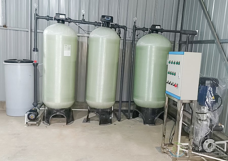 廬山溫（wēn）泉洗滌10噸過濾（lǜ）+軟化設備