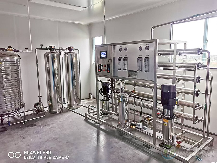 1.0噸二級反滲透純化水設備