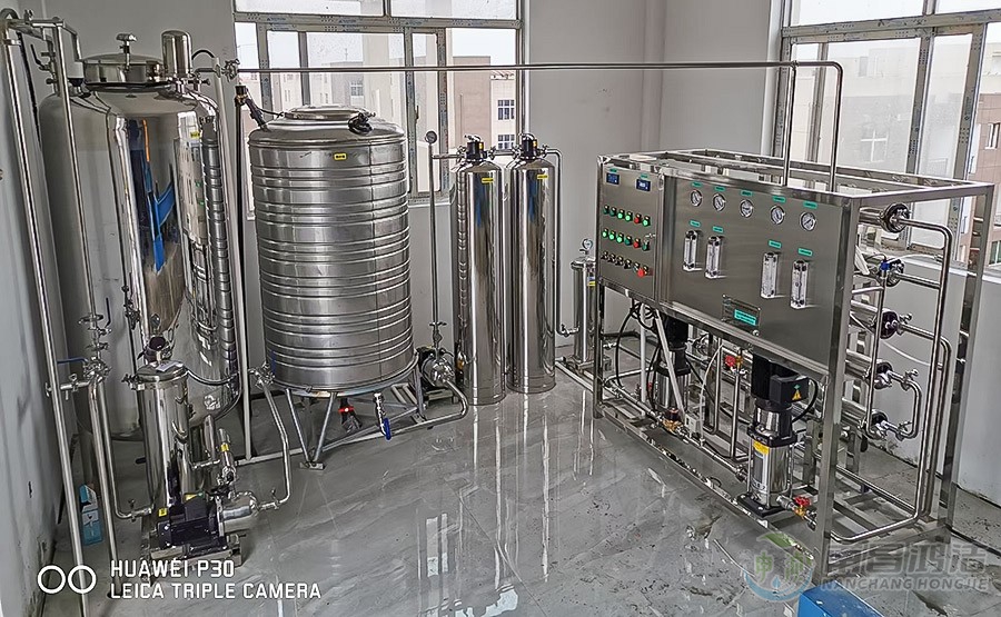 粵秀0.5T二級反（fǎn）滲透設備